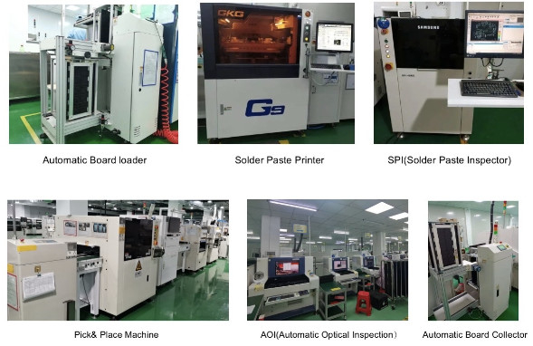 Shenzhen Bohuan Technical Service Co., Ltd. Produktionslinie des Herstellers